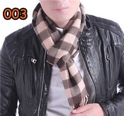 Мъжки карирани шалове // 180 - 30см