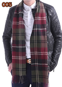 Мъжки карирани шалове // 180 - 30см