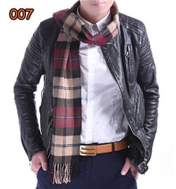 Мъжки карирани шалове // 180 - 30см