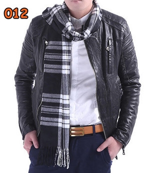 Мъжки карирани шалове // 180 - 30см