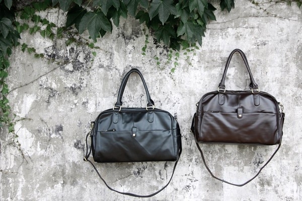 Мъжки сакове от изкуствена кожа - 2 модела 