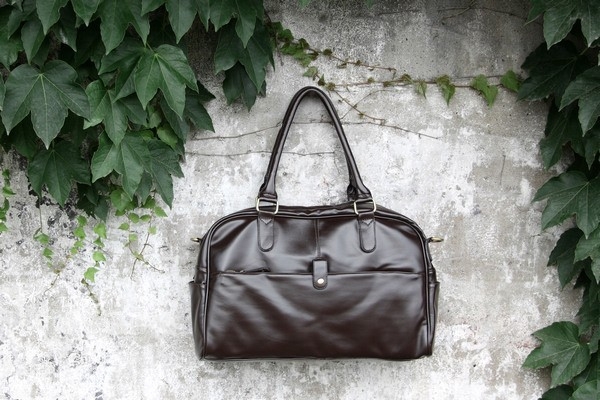 Мъжки сакове от изкуствена кожа - 2 модела 