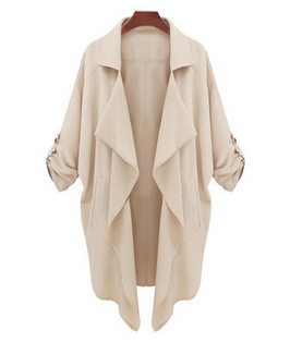 Средно-дълго дамско палто JYC