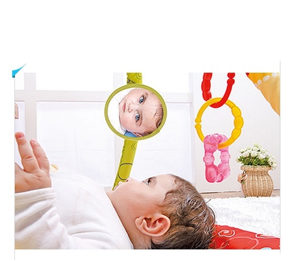 Бебешки комплект за активна гимнастика "Животни" // Babyono