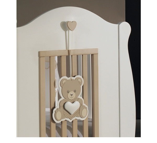 Бяло дървено детско легло "Oliver" //  Baby Italia