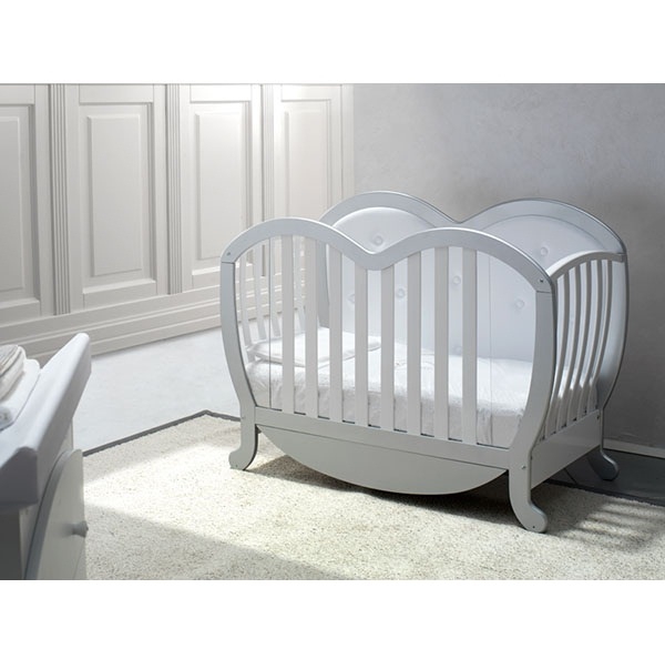 Бяло детско легло "Victor Pelle" //  Baby Italia