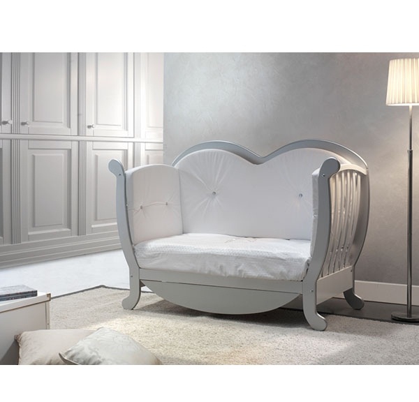 Бяло детско легло "Victor Pelle" //  Baby Italia