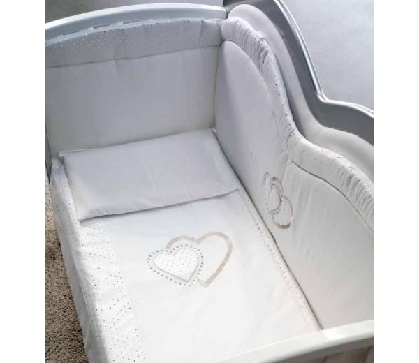 Бяло детско легло "Victor Pelle" //  Baby Italia