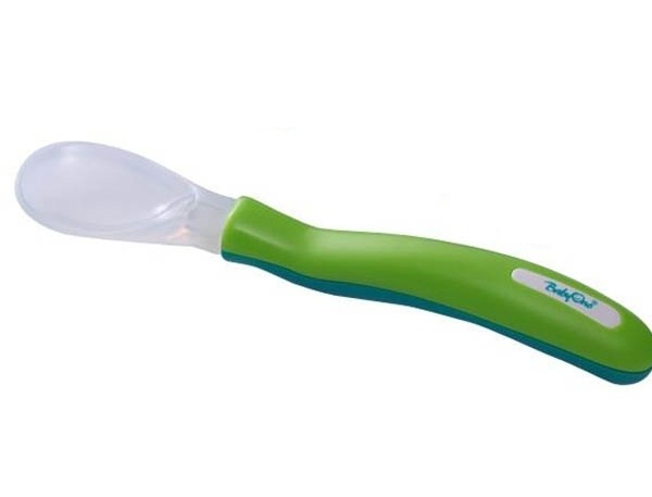Силиконова ергономична  детска лъжичка  2 модела  // Babyono