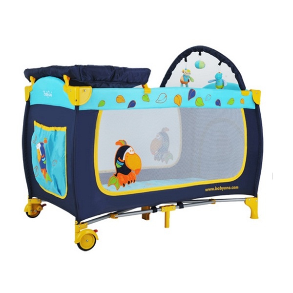 Сгъваема детска кошара за сън и игра // Babyono