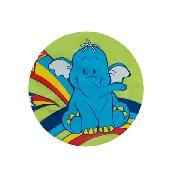 Зелено детско столче за хранене "Слонче" // Babyono