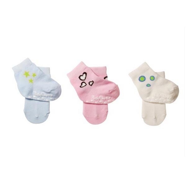 Шарени памучни бебешки чорапи 3 модела // Babyono
