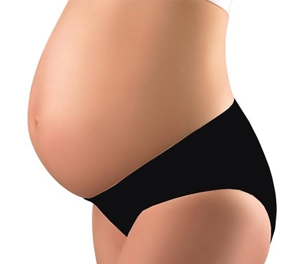 Черни бикини за майки и бременни дами размер S  // Babyono