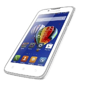 Бял Смартфон - Lenovo Smartphone A328 1.3GHz QuadCore, 4.5\' 854x480, 1GB RAM, 4GB flash, 5MP cam + HD front, 2 x SIM, Micro SD, 