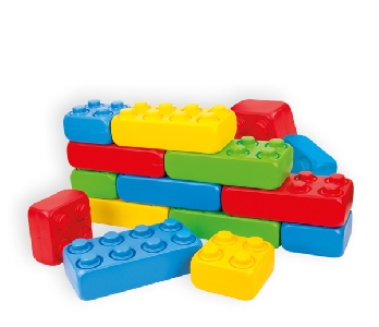 Блокчета за деца - игра тип конструктор -  гигант MOCHTOYS