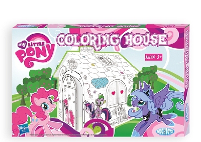 Къща за оцветяване - детски игри -  My Little Pony 10799