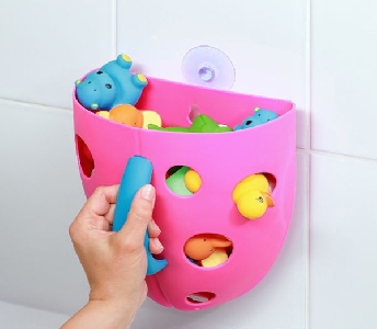 Кошница за бебешки играчки в банята //  Babyono