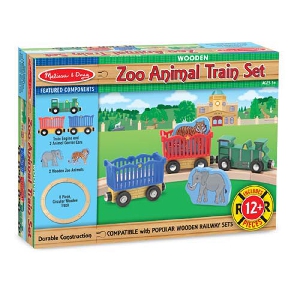 Детска влакова композиция Zoo Animal Train Set