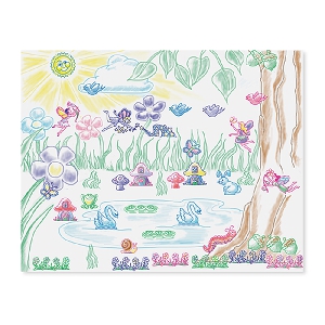 Детски комплект печати - градината на феите