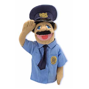 Детска плюшена играчка - полицай