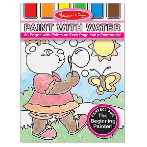 Детско блокче с картинки за рисуване с вода