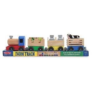 Детска игра - локомотив с вагони и животни
