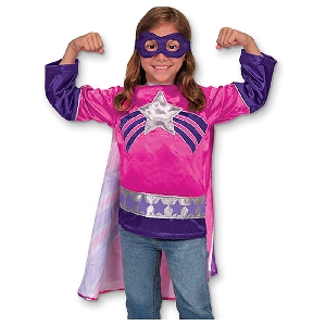 Детски костюм за момичета - супер герой