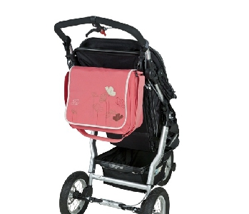 Бежова чанта + аксесоари за детски колички \