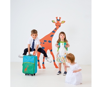 Малко синьо детско куфарче // Lassig Wildlife Giraffe