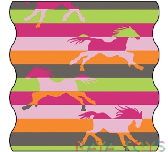 Детска многофункционална кърпа за глава Lassig Twister Kids Mustang