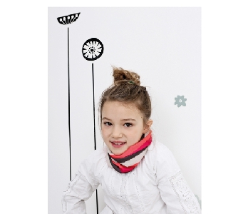 Детска многофункционална кърпа за глава Twister Kids Starlight Magenta