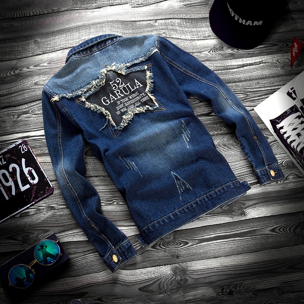 Мъжки дънкови якета 5 модела