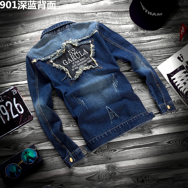 Мъжки дънкови якета 5 модела