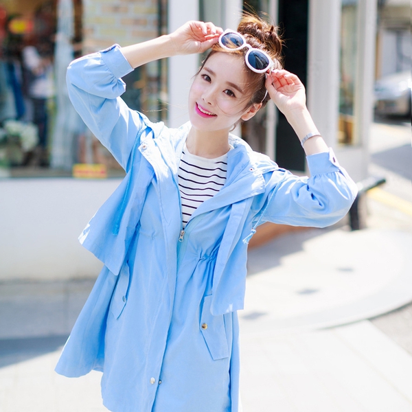  Дамско модерно яке с дълги ръкави, есенно-пролетно