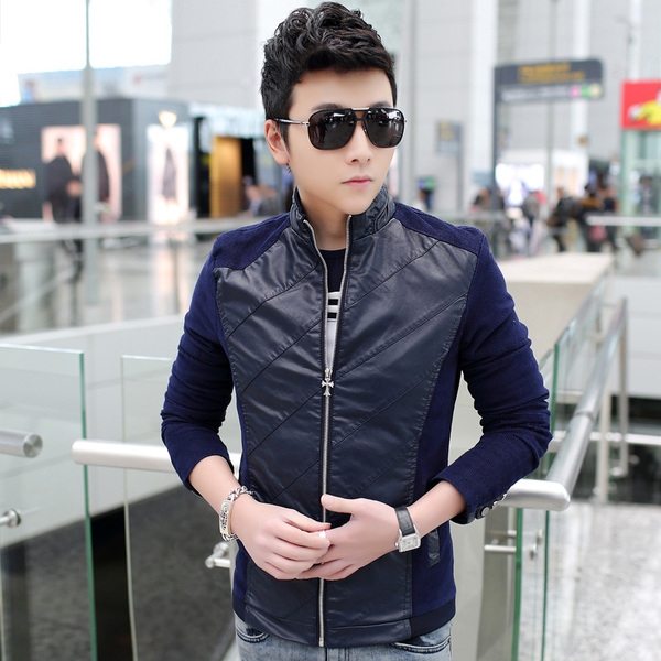 Есенни мъжки якета от изкуствена кожа - 3 модела  