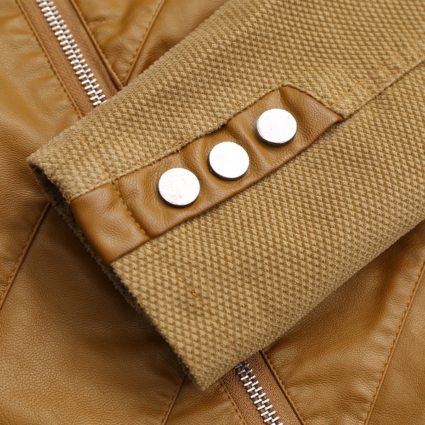 Есенни мъжки якета от изкуствена кожа - 3 модела  