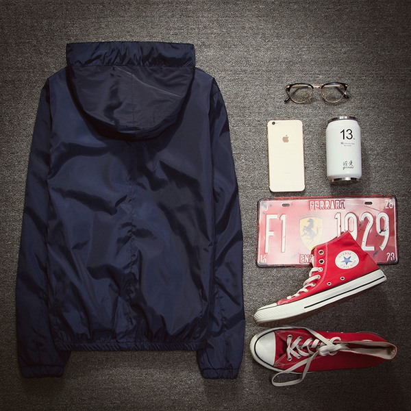 Спортно мъжко яке с качулка - 2 модела 