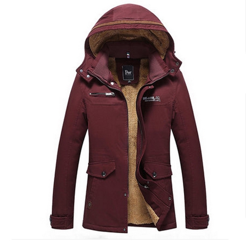 Зимно мъжко яке с качулка - 4 модела 