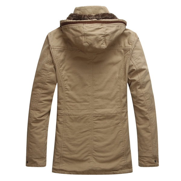 Зимно мъжко яке с качулка - 4 модела 