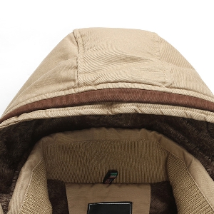 Ανδρικό χειμερινό μπουφάν  με κουκούλα - 4 μοντέλα