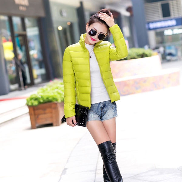 Модерно дамско есенно яке - различни цветове