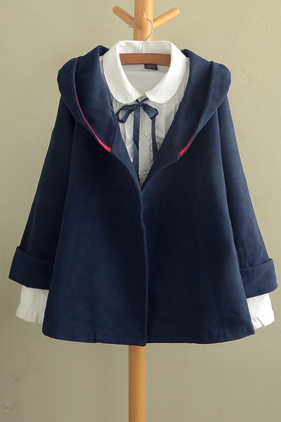  Дамско зимно облекло с качулка - в три различни модела