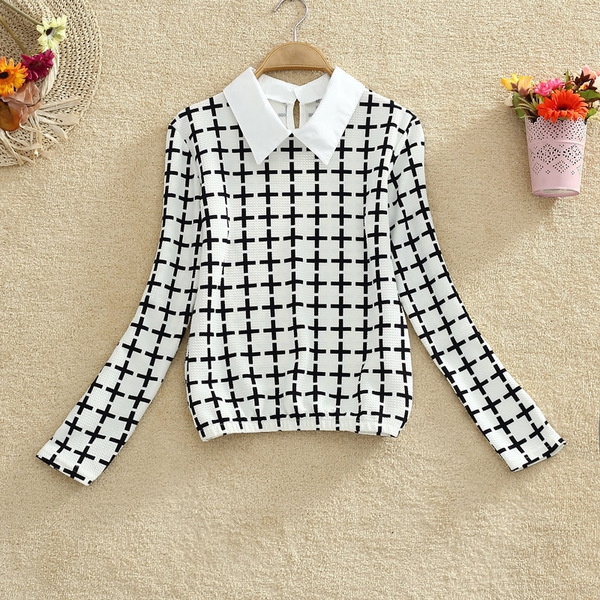 Дамска кадифена блуза с дълъг ръкав, различни размери и модели