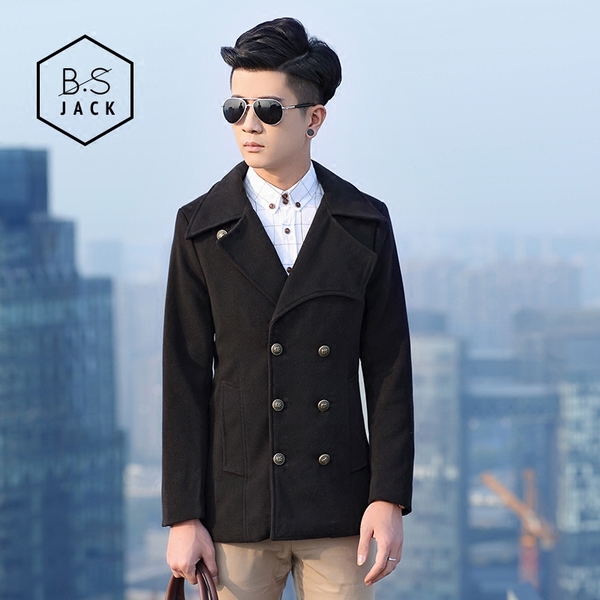 Стилно зимно мъжко палто 