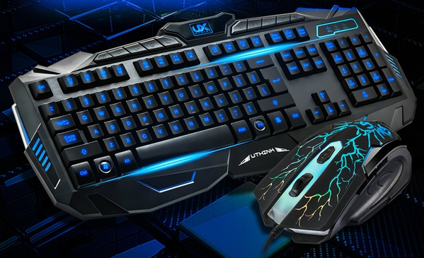  Комплект геймърска мишка и клавиатура - различни модели - USB