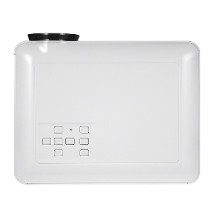  Мини HD проектор за домашна употреба - бял