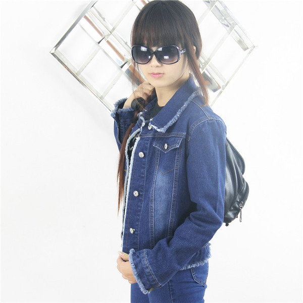 Γυναικείο μπουφάν μακρύ τζιν, για το φθινόπωρο και το χειμώνα, η επιλογή των μοντέλων