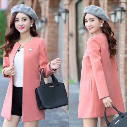 Γυναικείο παλτό μάλλινο  σε αρκετές - 4 διαφορετικά μοντέλα