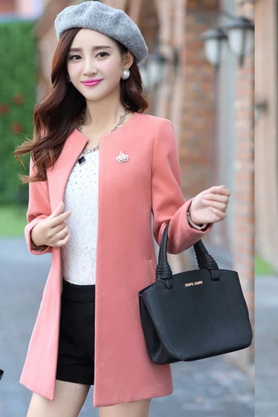 Γυναικείο παλτό μάλλινο  σε αρκετές - 4 διαφορετικά μοντέλα