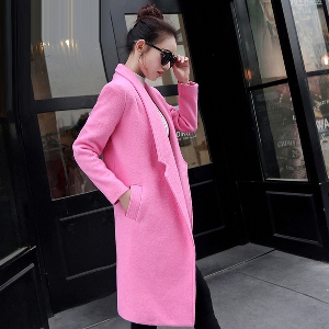 Κομψό γυναικείο μακρύ χειμωνιάτικο  παλτό - Κατάλληλο για τις καθημερινές και τα ταξίδια